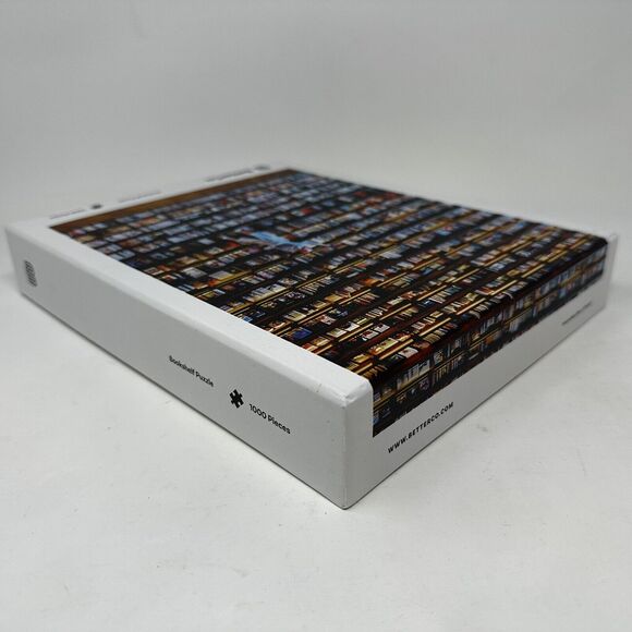 Better Co Puzzle Bookshelf Jigsaw Puzzle 1000 Pieces - Picture 3 of 5